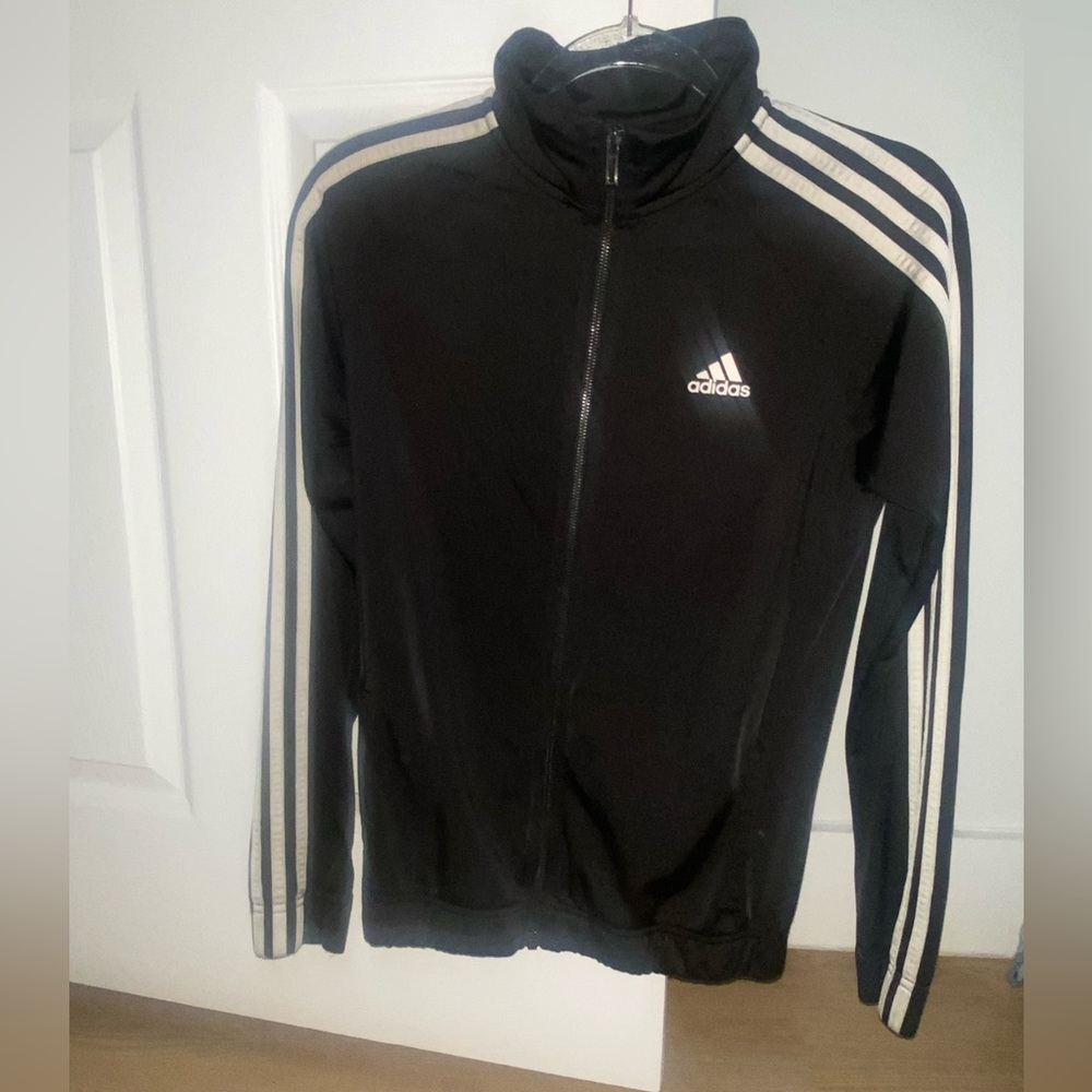 ADIDAS⚫️⚪️Jacket Three-Stripe - Picture 3 of 6